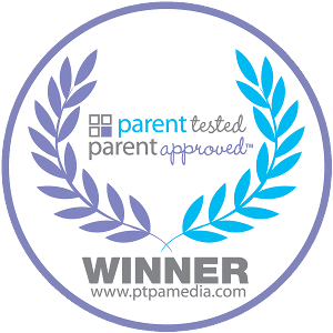 Badge de gagnant du plébiscite « Testé par les Parents Approuvé par les Parents » pour le mouche-bébé électrique Nosiboo Pro