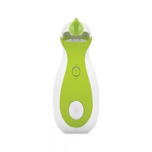 Mouche-bébé portatif Nosiboo Go pour déboucher le nez du bébé lors de vos déplacements : vue de face