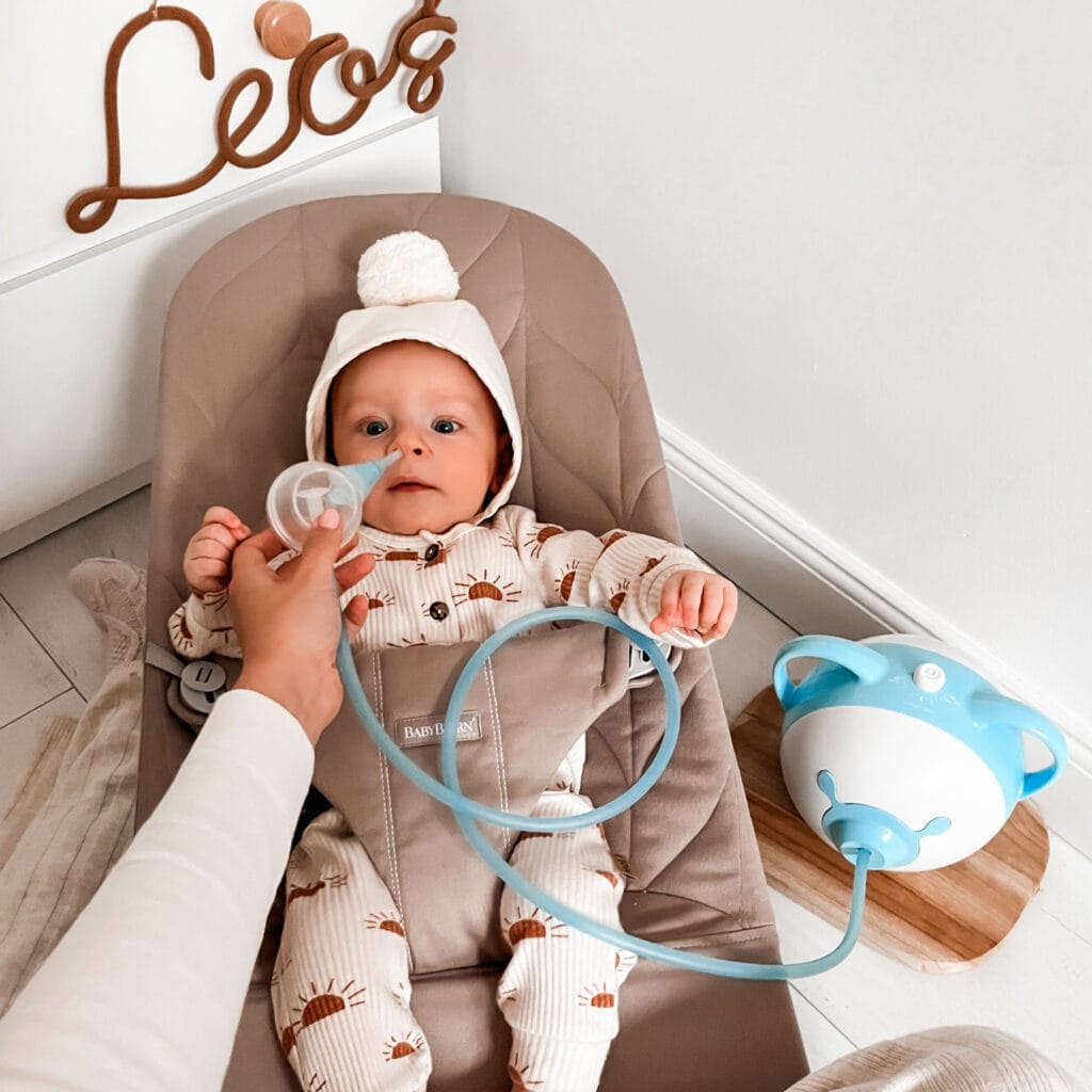<strong>Aspiration nasale et rinçage nasal chez les bébés – oui ou non ?</strong>