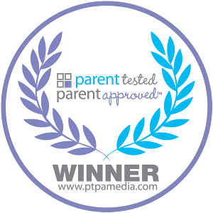 Badge de gagnant du plébiscite « Testé par les Parents Approuvé par les Parents » pour le mouche-bébé électrique Nosiboo Pro