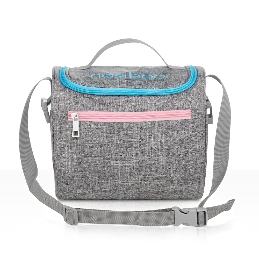 Sac à langer Nosiboo Bag pour une organisation pratique de tous les accessoires nécessaires au bébé : vue de face