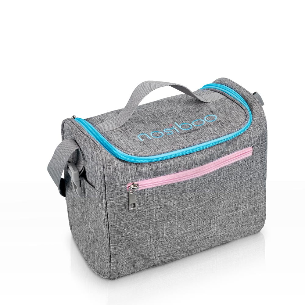 Sac à langer Nosiboo Bag pour une organisation pratique de tous les accessoires nécessaires au bébé : vue de dessus