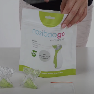 Unboxing de l'ensemble d'accessoires Nosiboo Go.