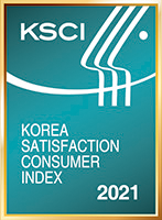 Badge du gagnant du plébiscite de « L'indice de Satisfaction des Consommateurs Coréens 2021 » pour le mouche-bébé électrique Nosiboo Pro